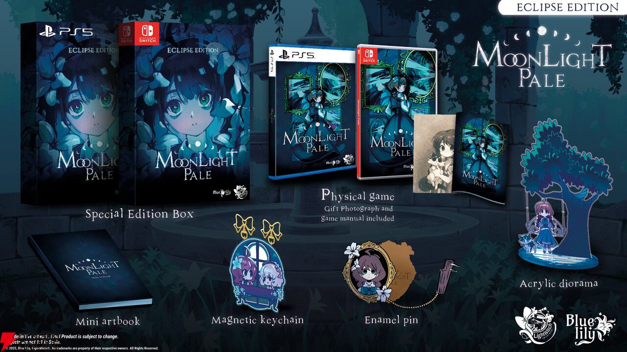 全編手描きアニメーションで描かれるサバイバルホラー『Moonlight Pale』今冬発売。少女たちの悪夢が幕を開ける