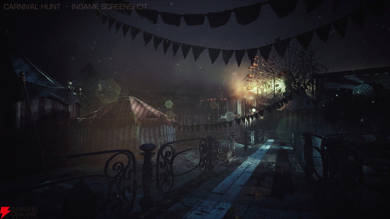 怪物vsゼンマイ仕掛けのウサギ！ 1対5の一人称視点非対称ホラー『Carnival Hunt』オープンプレイテストが7/4より実施
