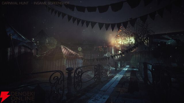怪物vsゼンマイ仕掛けのウサギ！ 1対5の一人称視点非対称ホラー『Carnival Hunt』オープンプレイテストが7/4より実施