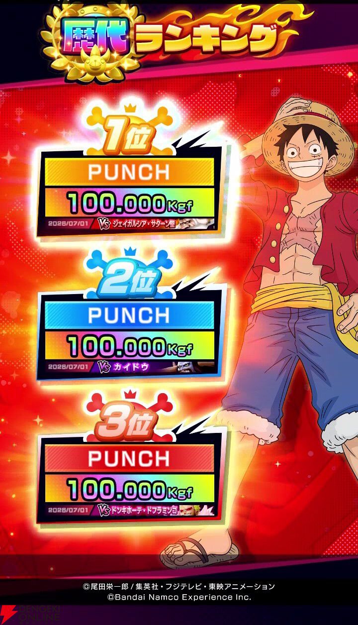 『ONE PIECE ドーンストライク』