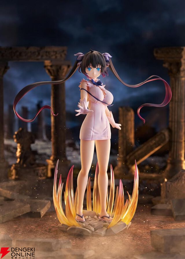 『ダンまちV』クールな表情のヘスティアもいい！ 神威解放の姿を1/7スケールフィギュアで完全再現
