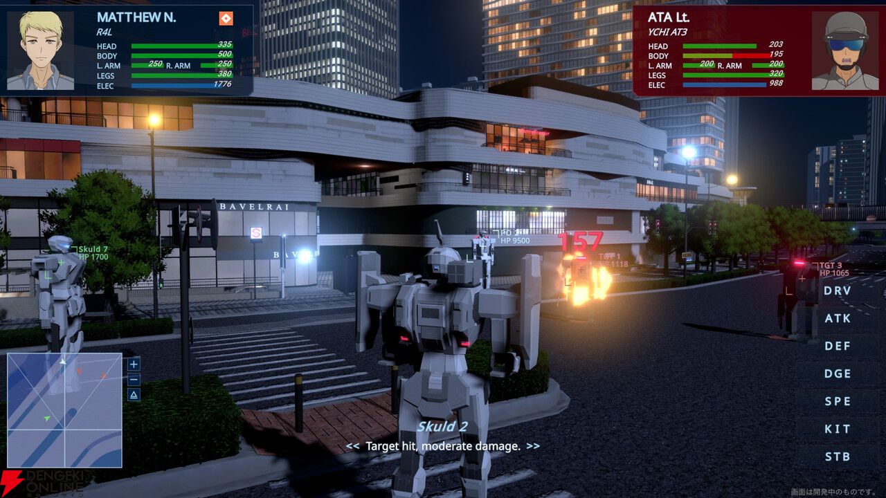 部位破壊&奥深い機体カスタマイズが熱い! 王道メカSRPG『Azure Infinity アジュール・インフィニティ』新動画が公開