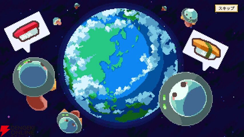 お客の箸に捕まったら即ロスト（死）！ 狂気の寿司育成×レースゲーム『わびさび寿司ダービー』Switch/Steamで本日発売