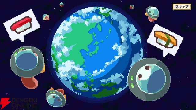 お客の箸に捕まったら即ロスト（死）！ 狂気の寿司育成×レースゲーム『わびさび寿司ダービー』Switch/Steamで本日発売