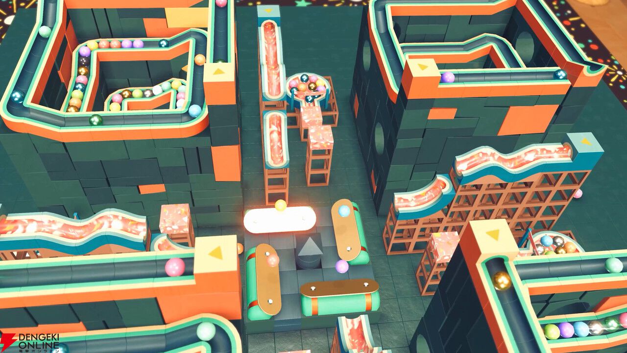 からくり装置×Lo-fiサウンド。癒やしのマーブルラン構築シム『Cozy Marbles ビー玉コロコロ大作戦』Steamで8/21リリース