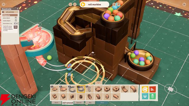 からくり装置×Lo-fiサウンド。癒やしのマーブルラン構築シム『Cozy Marbles ビー玉コロコロ大作戦』Steamで8/21リリース