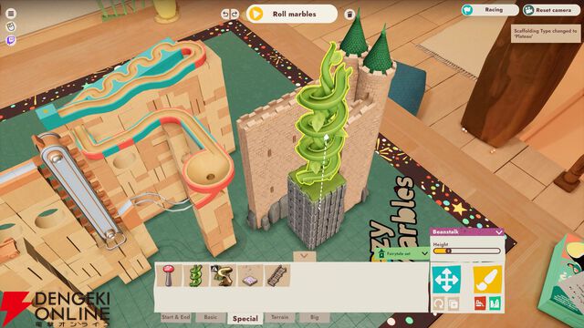 からくり装置×Lo-fiサウンド。癒やしのマーブルラン構築シム『Cozy Marbles ビー玉コロコロ大作戦』Steamで8/21リリース