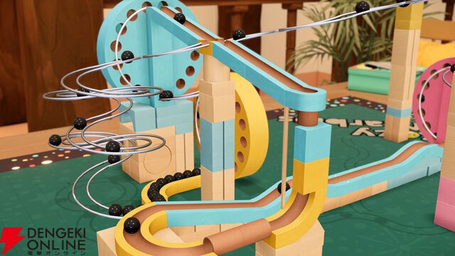 からくり装置×Lo-fiサウンド。癒やしのマーブルラン構築シム『Cozy Marbles ビー玉コロコロ大作戦』Steamで8/21リリース