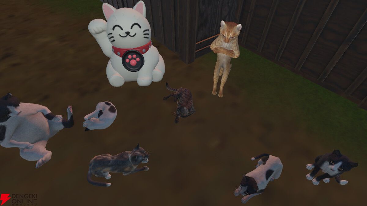 怖かったら猫に助けてもらえる!? お助けにゃんこが悪霊を退治するシュールなホラーAVG『猫の手は救いの手』7/31配信