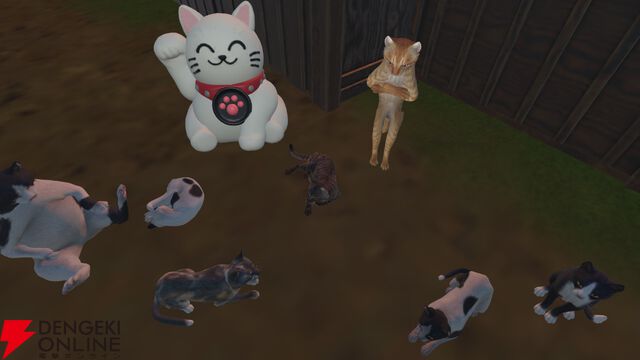 怖かったら猫に助けてもらえる!? お助けにゃんこが悪霊を退治するシュールなホラーAVG『猫の手は救いの手』7/31配信