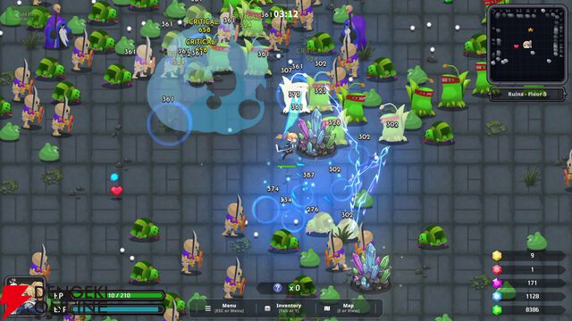 インクリメンタル×ローグライトの育成型アクションゲーム『リミットレスサバイバー』が発売。自動でリソースを収集できるオートプレイ機能も搭載。