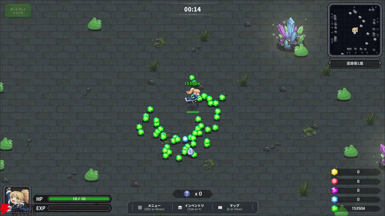 インクリメンタル×ローグライトの育成型アクションゲーム『リミットレスサバイバー』が発売。自動でリソースを収集できるオートプレイ機能も搭載。