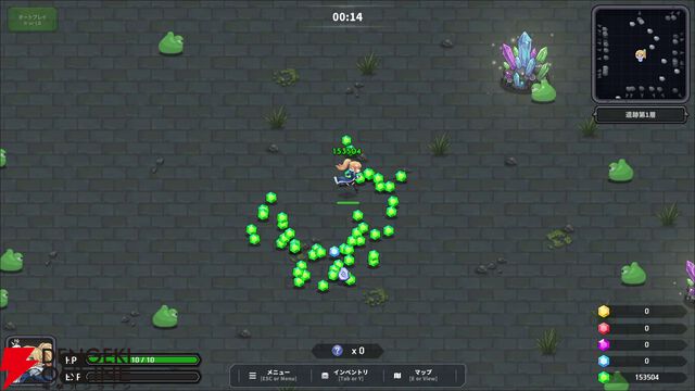 インクリメンタル×ローグライトの育成型アクションゲーム『リミットレスサバイバー』が発売。自動でリソースを収集できるオートプレイ機能も搭載。