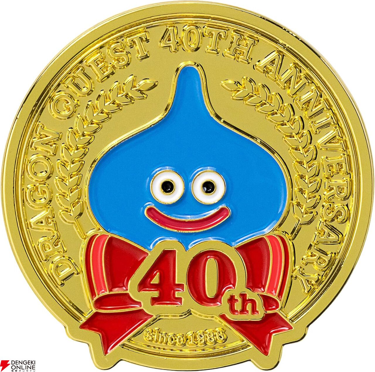 ドラクエ】40周年記念！ スライムをあしらったコイン風ピンズが登場