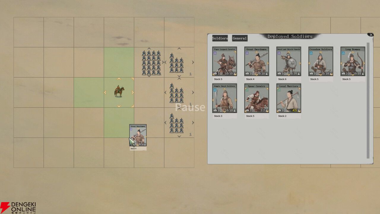 三国志×カード積み重ね『Stackcraft：Three Kingdoms』Steamページ公開。戦略的な自動戦闘と領土攻略で覇権を握れ