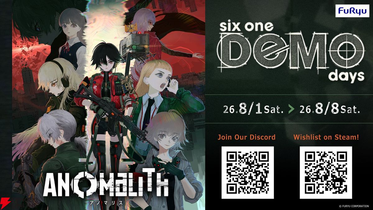 アノマリス』『クライムライト』Steamイベント“Six One Demo Days”出展