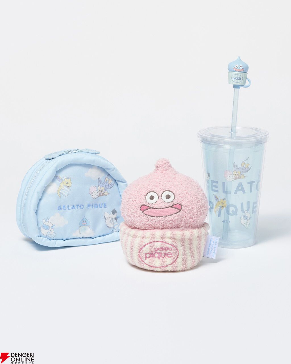gelato pique★ドラクエ⭐︎スライム柄スタイ2枚セット★新品未使用 ドラクエ』×ジェラピケのコラボ第2弾が8/7より発売！ スライムやわた