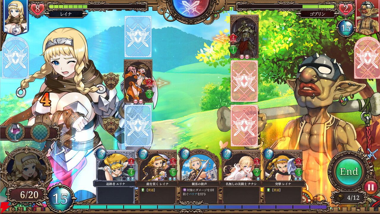 相手の防御を丸裸にするアーマーブレイク型カードゲーム『クイーンズブレイド リビルド』Steamで発売！ 今なら10％オフ