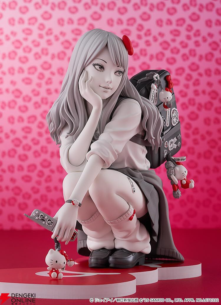 ギャル富江×ハローキティ】異色コラボフィギュアの二次・三次受注が