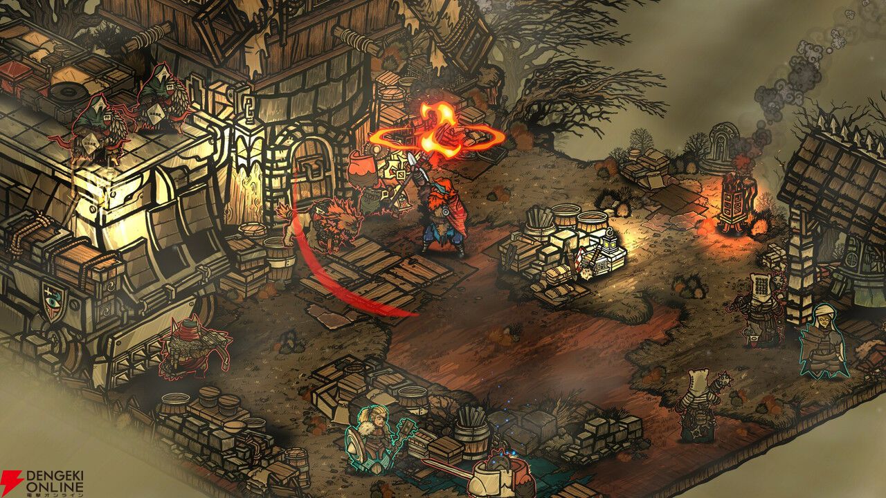 ウィッシュリスト10万件突破のダークファンタジーSRPG『薄暮遠征軍』本日発売。谷岡久美が楽曲参加