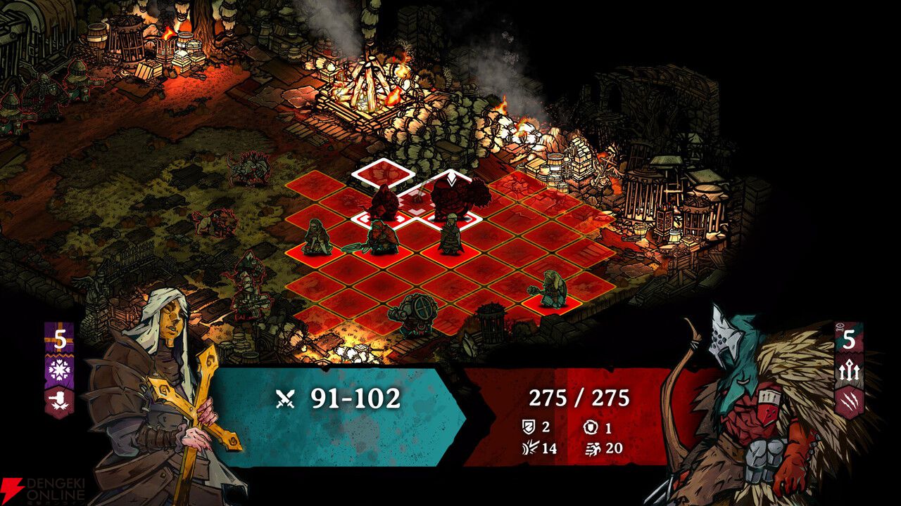 ウィッシュリスト10万件突破のダークファンタジーSRPG『薄暮遠征軍』本日発売。谷岡久美が楽曲参加