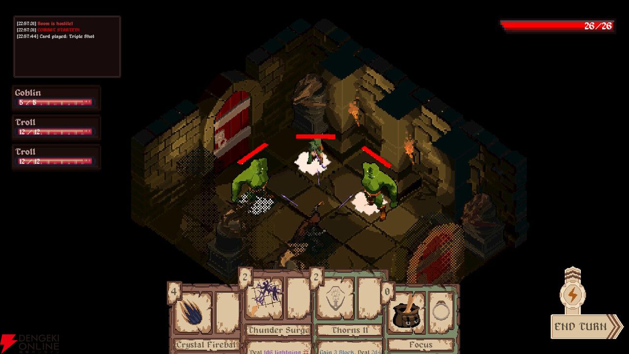 装備したアイテムが手札になる。TRPG風タクティカルデッキ構築ローグライト『Lootdeck』Steamストアページ公開