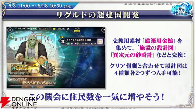 『転スラ まおりゅう』7/29新情報まとめ。エスプリが7/31に初実装。“悪魔三人娘”カレラ、ウルティマ、テスタロッサのイベントも開催、町にも登場