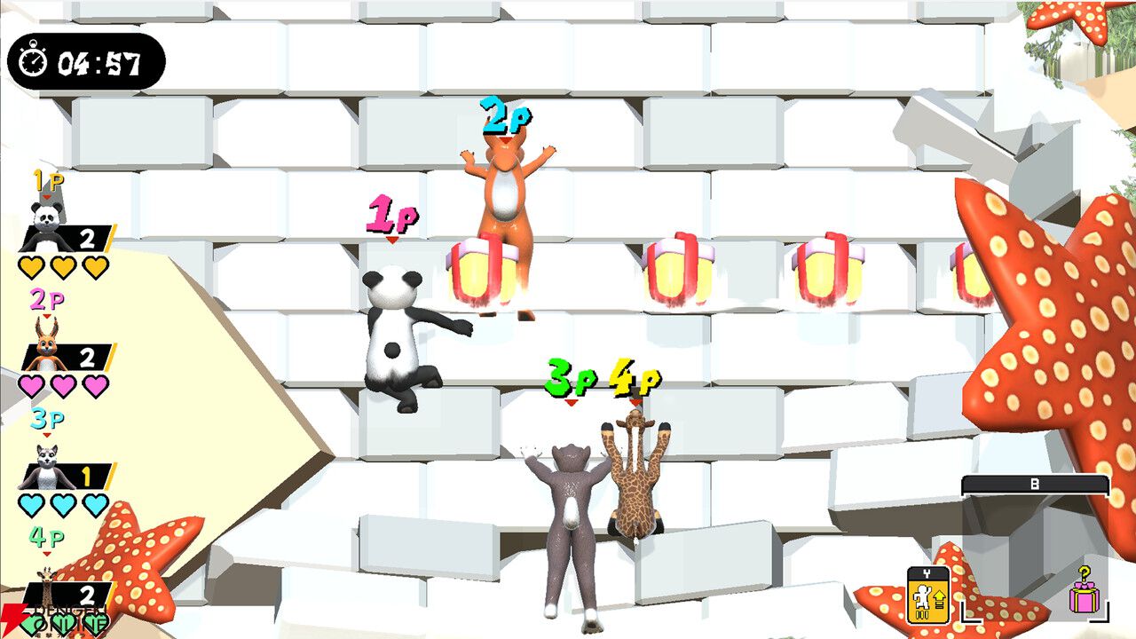 【新作】MSSPあろまほっと監修『Climb the Fools』2026年配信。最大4人で遊べる弱肉強食激ムズクライミングゲーム