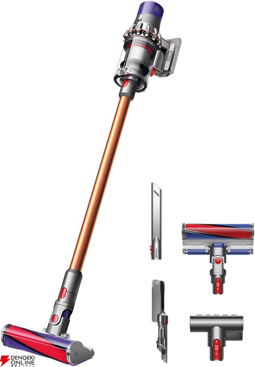 ダイソンのコードレス掃除機『Dyson Cyclone V10 Fluffy』が公式ストア