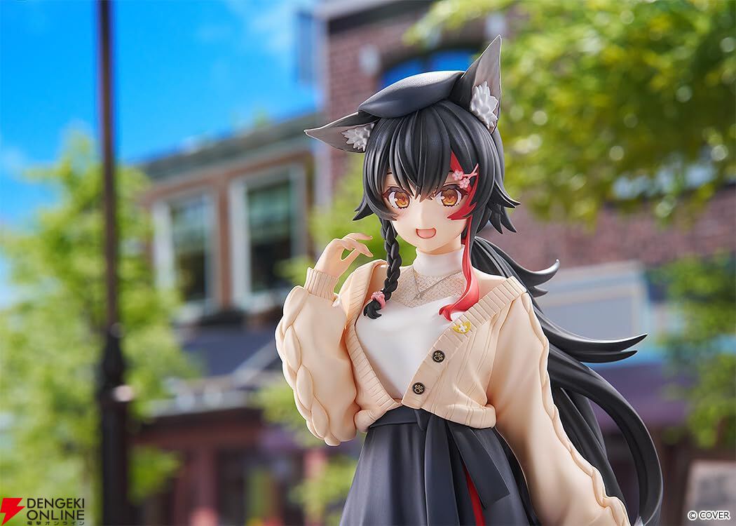 【ホロライブ】おでかけ衣装のフブミオがてぇてぇ…。白上フブキ&大神ミオのフィギュアと一緒に特別な日常を