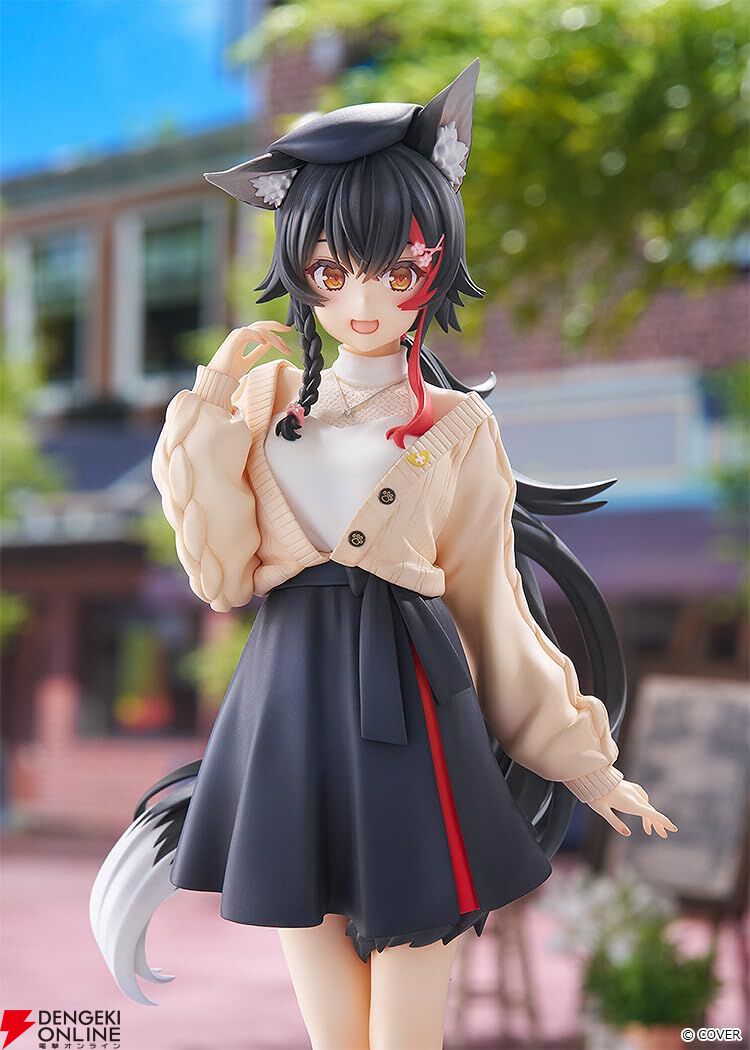 【ホロライブ】おでかけ衣装のフブミオがてぇてぇ…。白上フブキ&大神ミオのフィギュアと一緒に特別な日常を