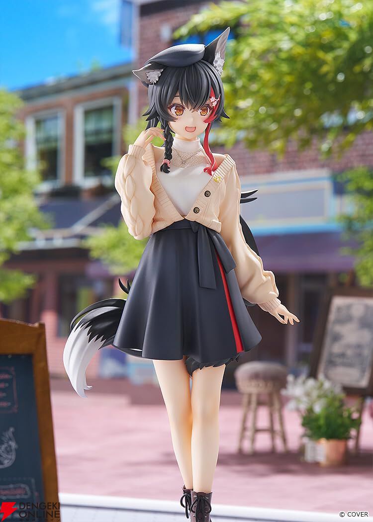 【ホロライブ】おでかけ衣装のフブミオがてぇてぇ…。白上フブキ&大神ミオのフィギュアと一緒に特別な日常を