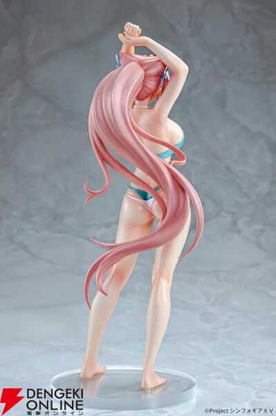 『戦姫絶唱シンフォギアXV』マリアの抜群のスタイルをビキニがさらに彩る。新作フィギュアはデザインが異なる2種展開、どちらが好み？