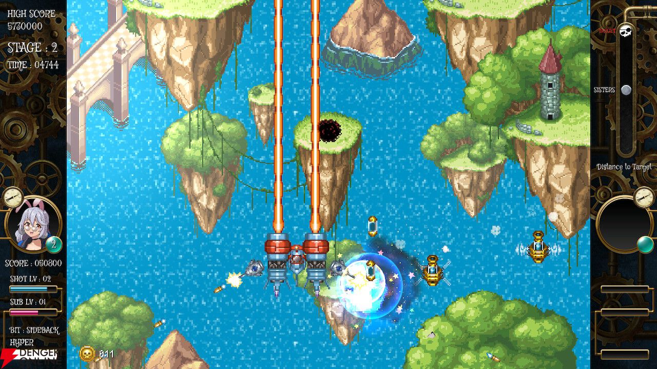 Switch Stg <画像8/8>「雑魚敵にもいる意味を」――なぜ『バウンティシスターズ』がSTGファンの心をつかんだのか、ピクセル代表と話して見えてきた【電撃 ...