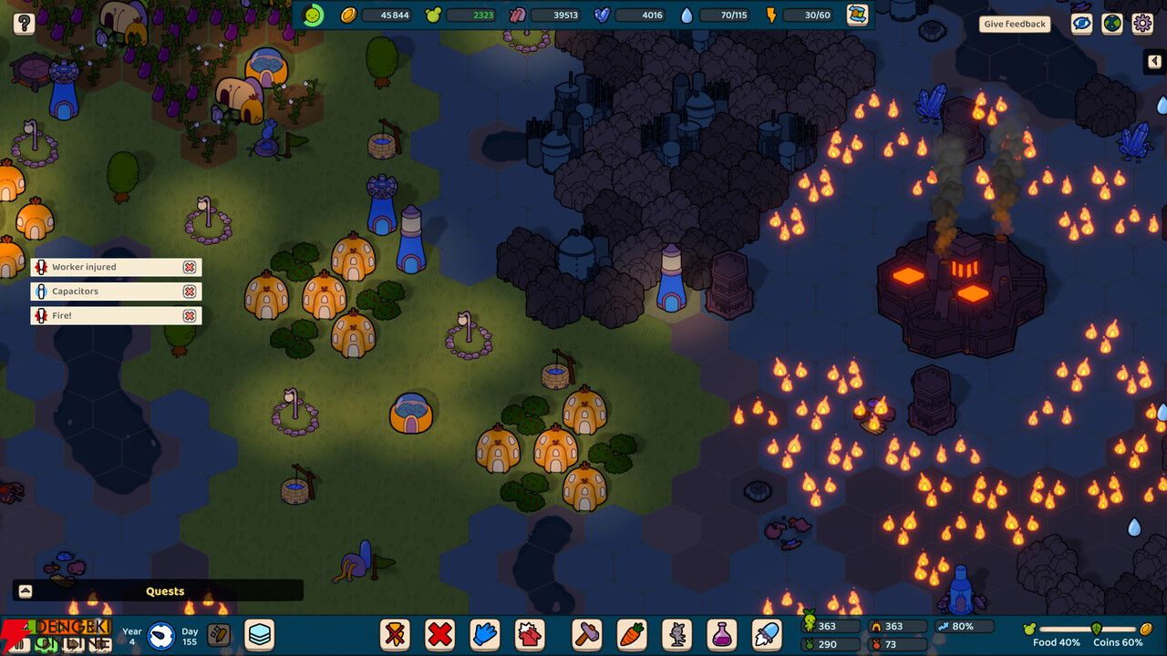 小さな植物の民と荒廃した惑星に緑を取り戻す。癒やし系SFコロニーシム『Green Again』が9/4Steamで配信