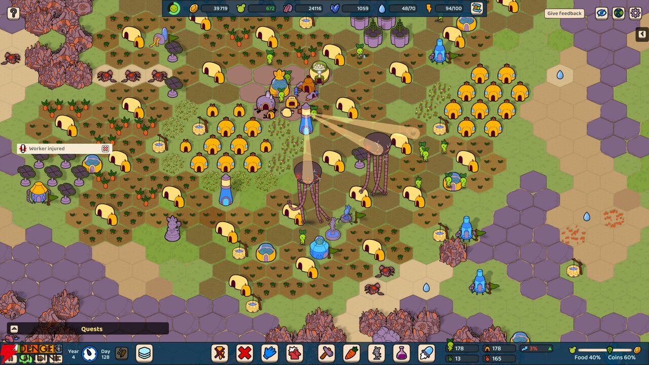 小さな植物の民と荒廃した惑星に緑を取り戻す。癒やし系SFコロニーシム『Green Again』が9/4Steamで配信