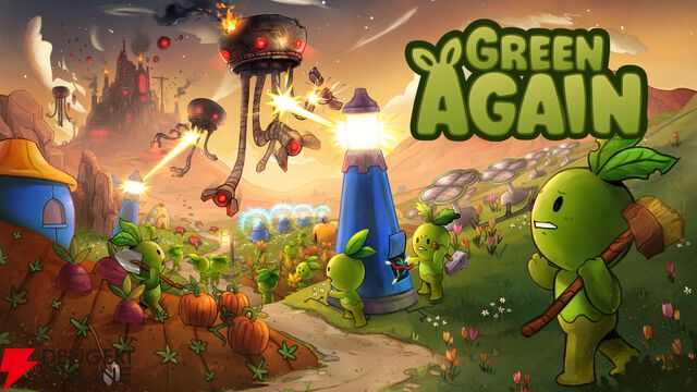 小さな植物の民と荒廃した惑星に緑を取り戻す。癒やし系SFコロニーシム『Green Again』が9/4Steamで配信