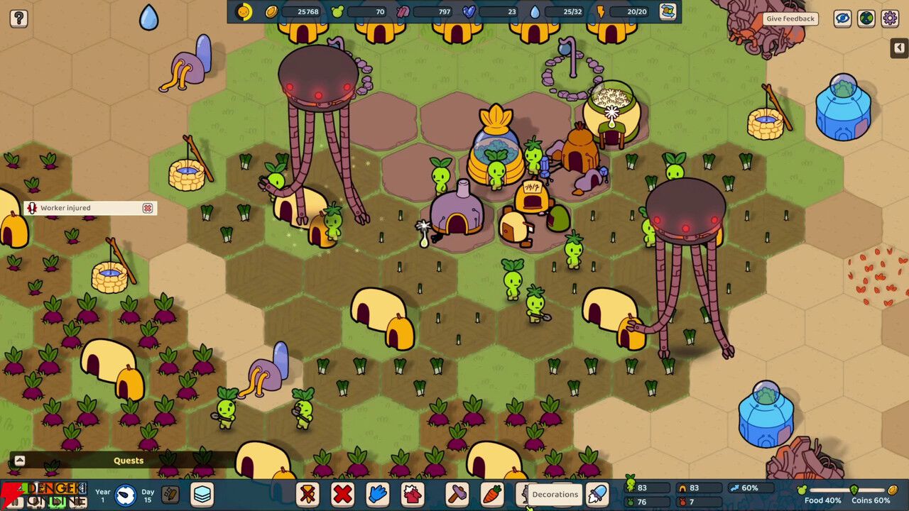 小さな植物の民と荒廃した惑星に緑を取り戻す。癒やし系SFコロニーシム『Green Again』が9/4Steamで配信