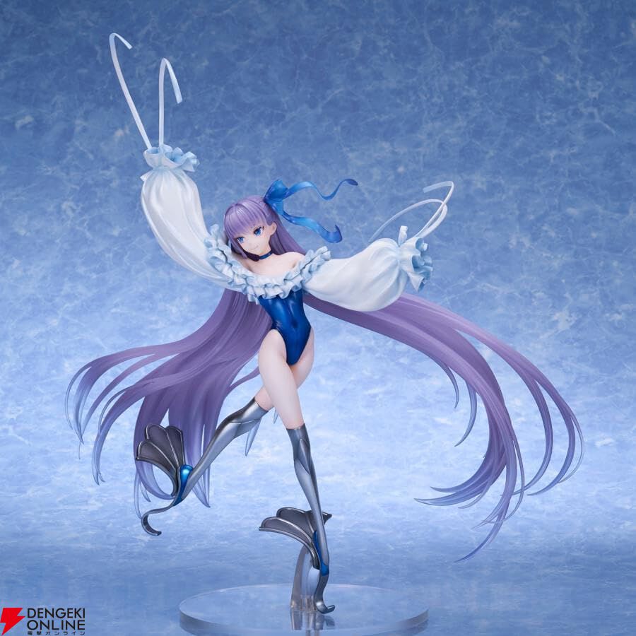 『FGO』水着メルトリリスが第二再臨衣装でフィギュア化。躍動感あふれるオリジナルポーズが美しい