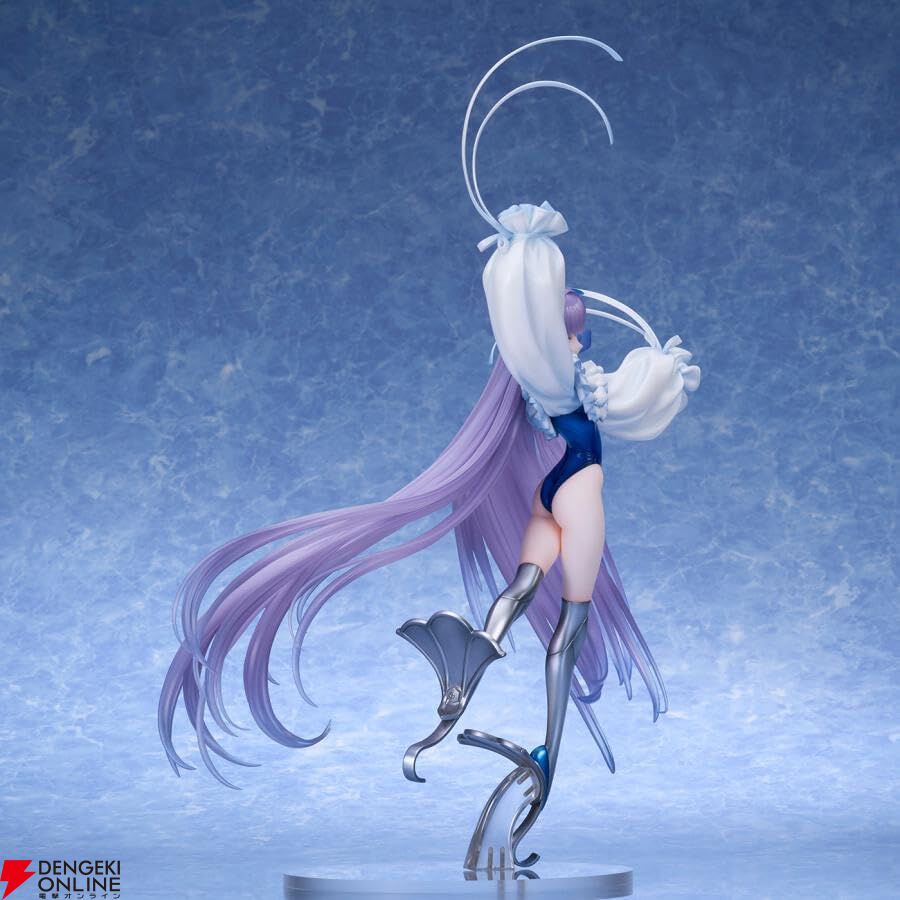 『FGO』水着メルトリリスが第二再臨衣装でフィギュア化。躍動感あふれるオリジナルポーズが美しい
