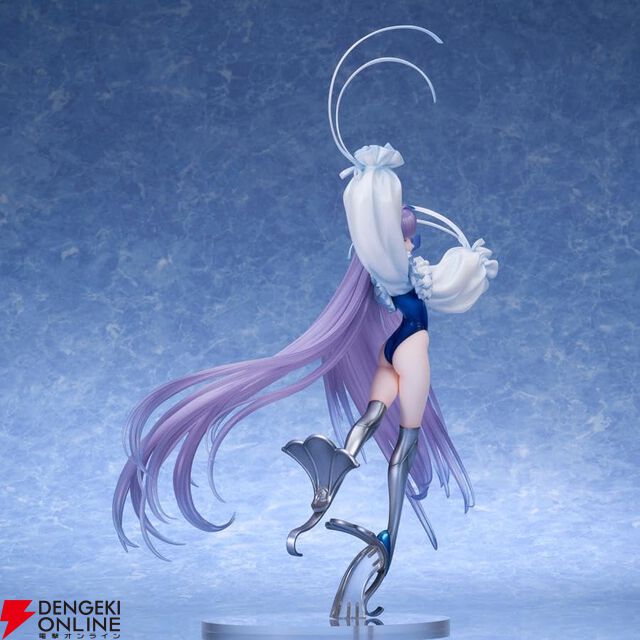 『FGO』水着メルトリリスが第二再臨衣装でフィギュア化。躍動感あふれるオリジナルポーズが美しい