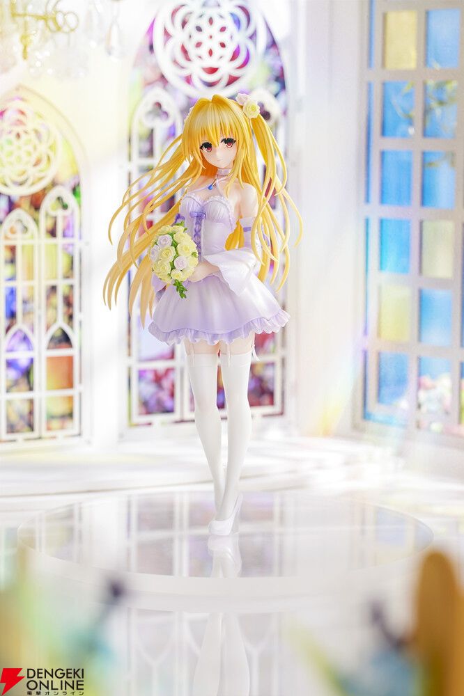 To LOVEる -とらぶる- ダークネス』ウェディングドレス姿の金色の闇がフィギュアに。限定特典の表情差分はむくれ顔。「えっちぃのはキライです！」の声が聞こえそう？（6/19予約締切）  - 電撃オンライン