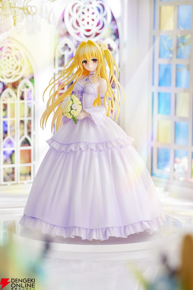 To LOVEる -とらぶる- ダークネス』ウェディングドレス姿の金色の闇がフィギュアに。限定特典の表情差分はむくれ顔。「えっちぃのはキライです！」の声が聞こえそう？（6/19予約締切）  - 電撃オンライン