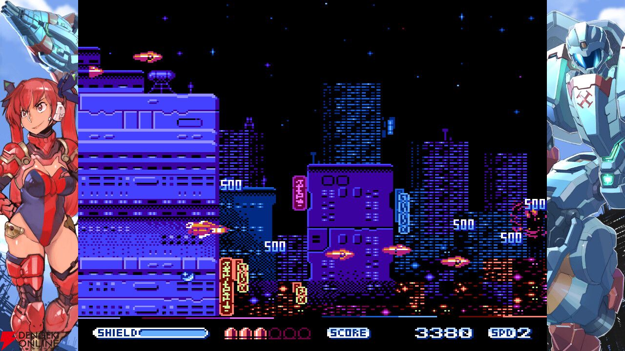 【本日発売】豪華クリエイター陣が集結した究極の8bit新作STG『超翼戦騎エスティーク』がSteam＆コンソールで配信開始