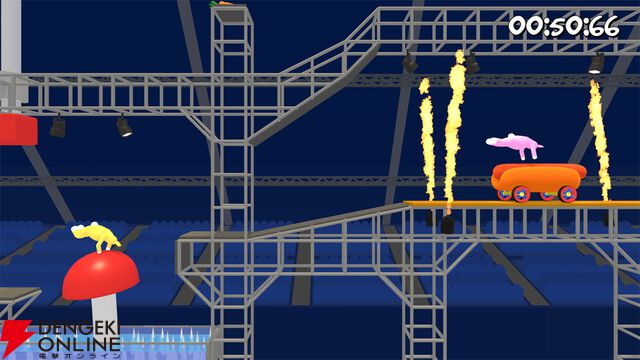 伝説のおバカゲー『スーパーバニーマン』PS5/PS4版が登場！ 予測不能な大混乱が楽しめるカオスな物理アクション