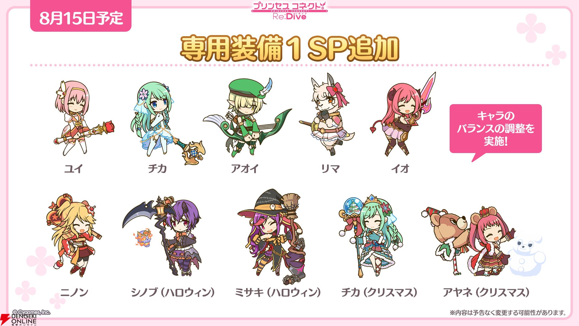 『プリンセスコネクト！Re:Dive（プリコネR）』×『ウマ娘』コラボ
