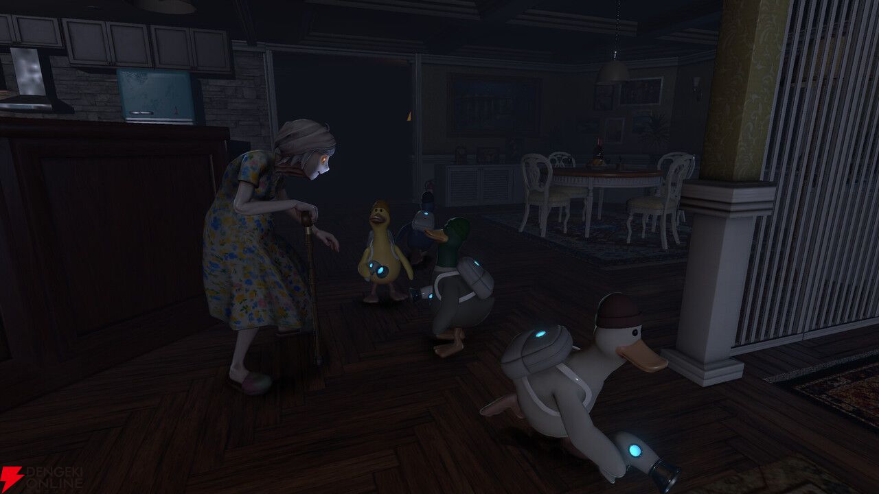 アヒル宇宙人となってお婆ちゃんから逃げ延びろ！ 協力コメディホラー『QUIET』プレイテスト参加者が3日で3万人を突破