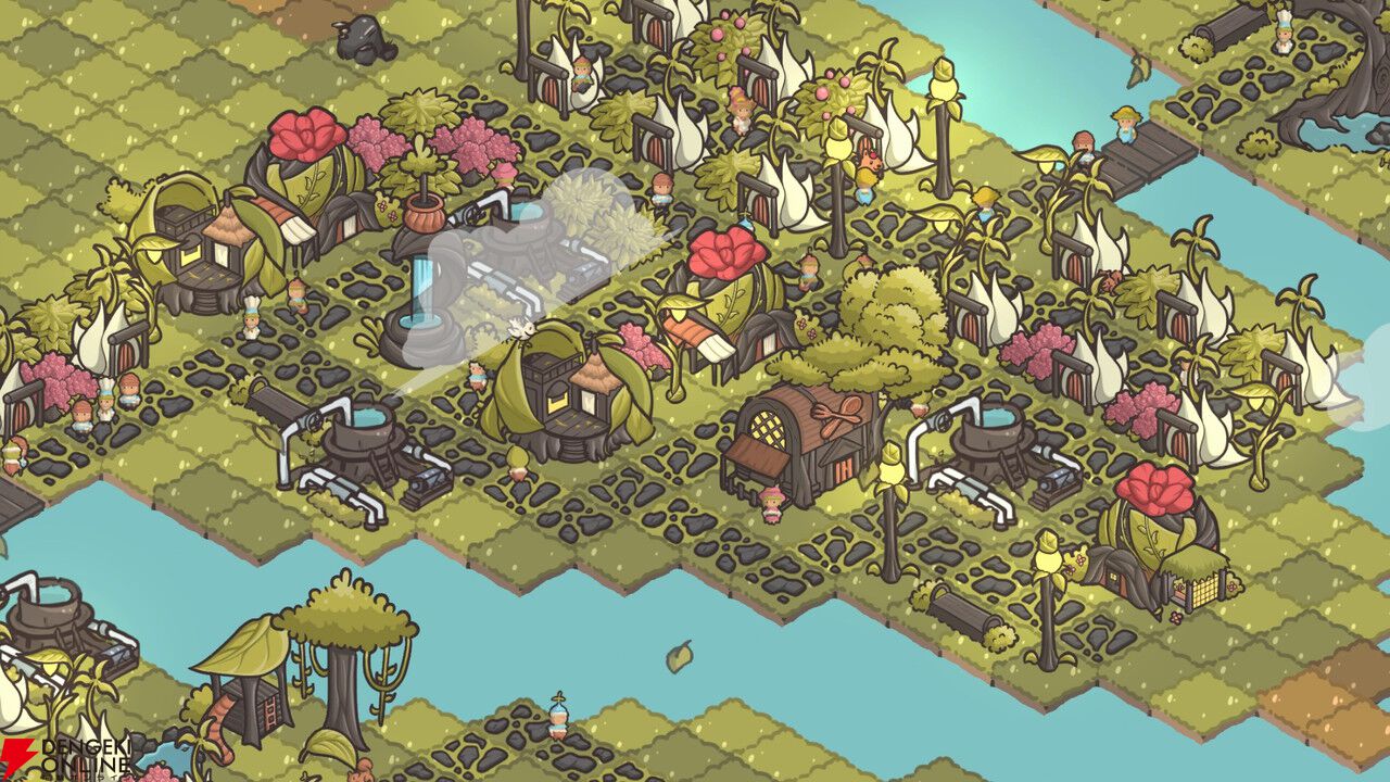 魔法の庭園を再生する癒やし系街作り『Verde』がSteamで配信開始。自由に建築できるサンドボックスモードも搭載
