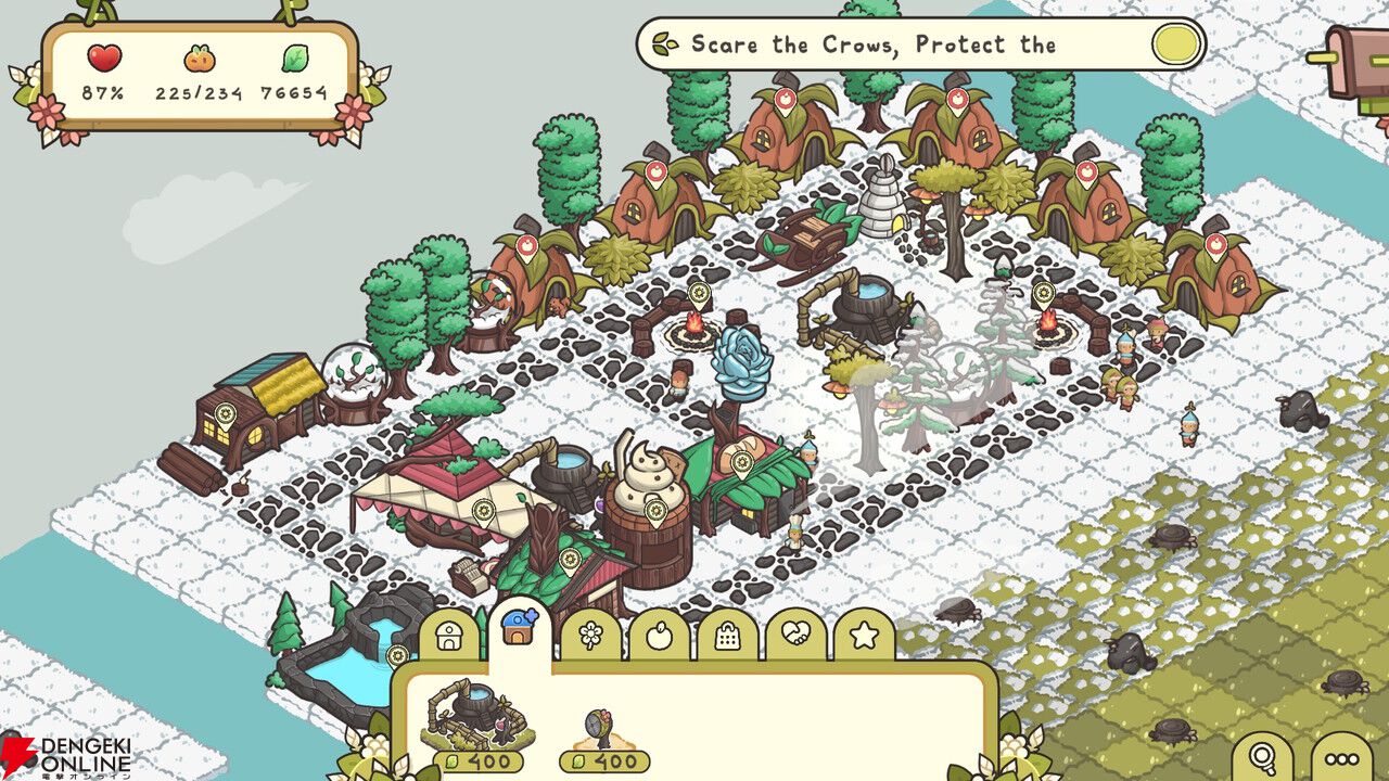 魔法の庭園を再生する癒やし系街作り『Verde』がSteamで配信開始。自由に建築できるサンドボックスモードも搭載