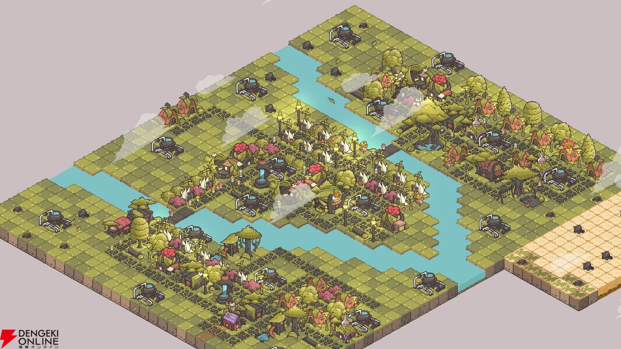 魔法の庭園を再生する癒やし系街作り『Verde』がSteamで配信開始。自由に建築できるサンドボックスモードも搭載